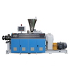 PVC conical twin screw extruder