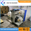 Drinking straw paper roll slitter rewinder machine
