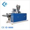 PVC conical twin screw extruder