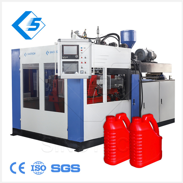 2 Head 5L Lubricating Oil Bottle Extrusion Blow Molding Machine 
