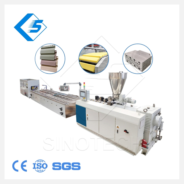 Plastic Extrusion PVC UPVC Windows And Doors Profiles Manufacturer Prices PVC Sliding Extruder