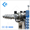 PVC conical twin screw extruder