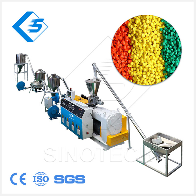 Hard plastic pp pe pelletizing machine line
