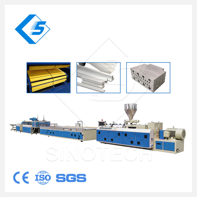 PVC UPVC Cheap Price Pergola Decking Wall Panel Doors and Windows Frame Floors Panel Board Garden Fence WPC Profile Making Machine