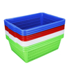 Máquina de moldeo por inyección de cestas de plástico para almacenamiento multipropósito de plástico para oficina, cocina, maquillaje, baño, tocador de dormitorio